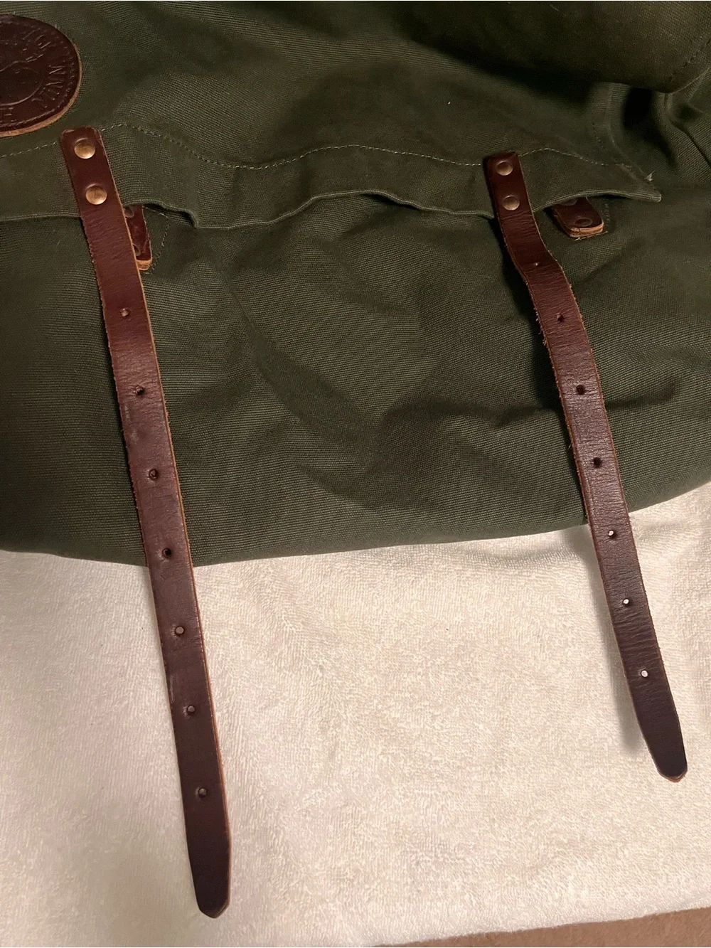Duluth Pack Canoe Sack Pack Cruiser #2, late 1990’s - Excellent condition.